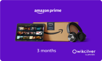 Amazon Prime Voucher-3 months