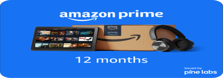 Amazon Prime Voucher-12 months
