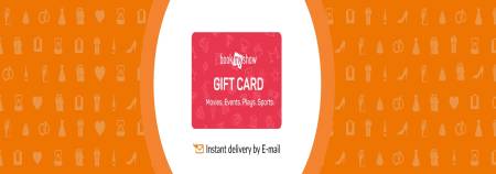 BookMyShow E-Gift Card