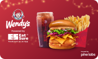 Wendys Burger E-Gift Card
