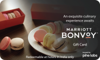 Marriott India Egift Card-Dining Variant 2-B2C