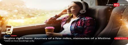 MakeMyTrip Bus E-Gift Card
