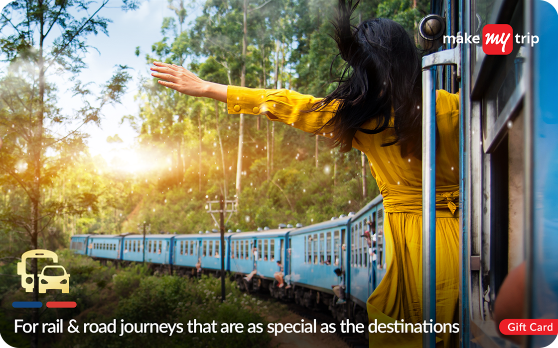 MakeMyTrip Rail E-Gift Card