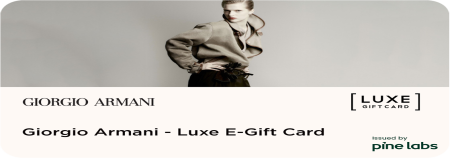 Giorgio Armani-Luxe E-Gift Card