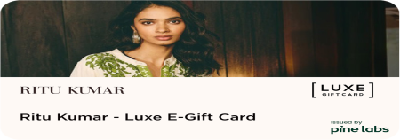 RITU KUMAR-Luxe E-Gift Card