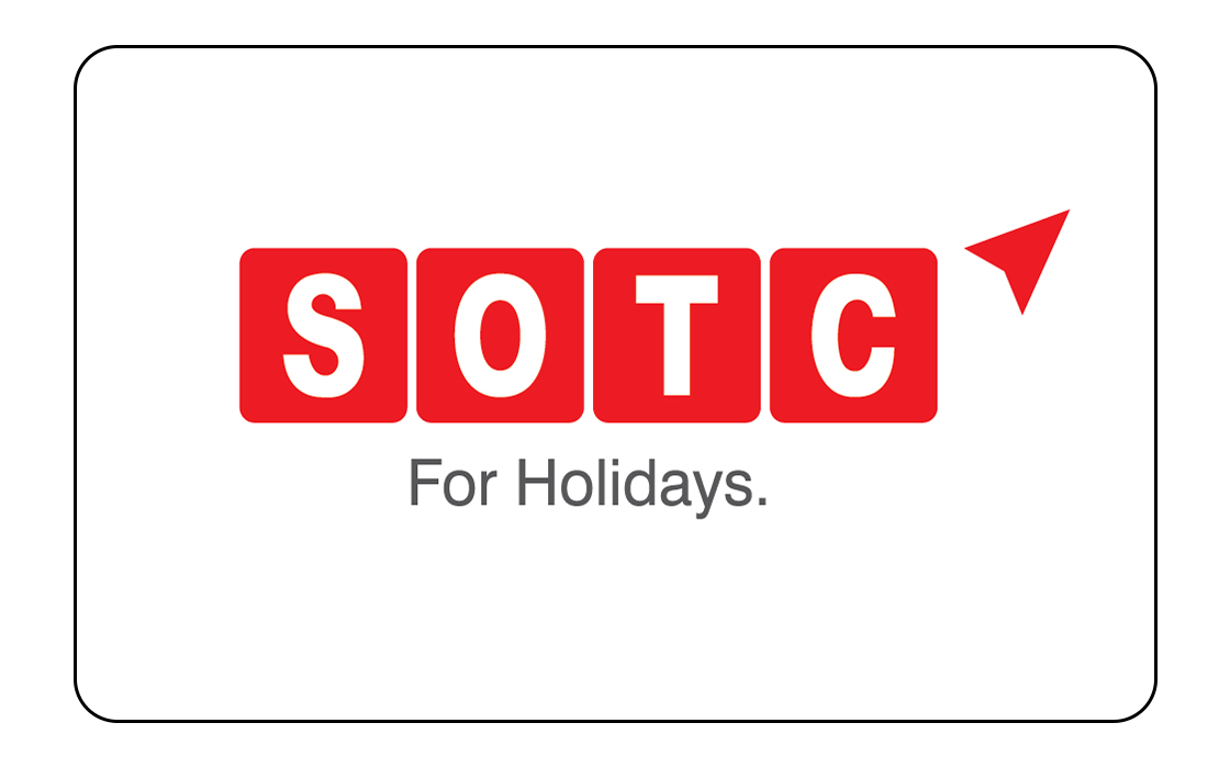 SOTC Travel E-Gift Cards