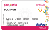 Pine Perks RuPay Gift e-Card