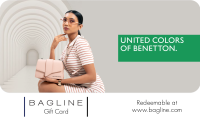 NQC_BRAND CONCEPTS LIMITED United Colors of Benetton-BAGLINE E-Gift Voucher gift card
